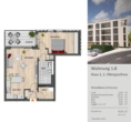 Grundriss - Zentral und komfortabel am ISOTEC-Campus: 2-Zimmer-Wohnung mit Loggia