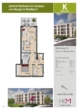Grundriss mit Flächenangaben - Gut geschnittene 68 m² mit Loggia  3 Zimmer in gefragter Lage von Bergisch Gladbach