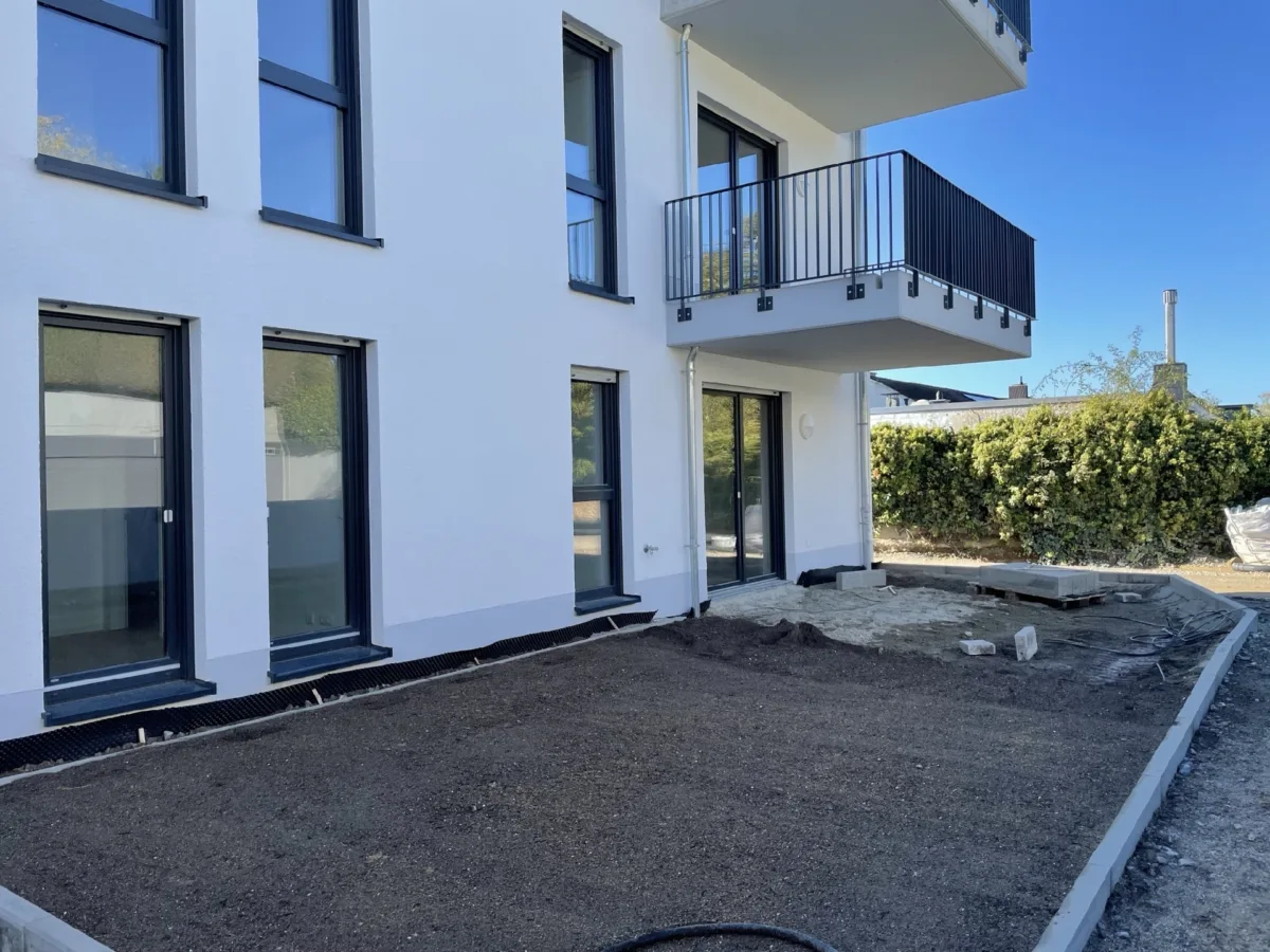 Garten mit süd- westlicher Ausrichtung