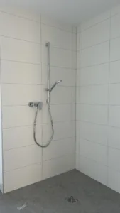 ebenerdige Dusche