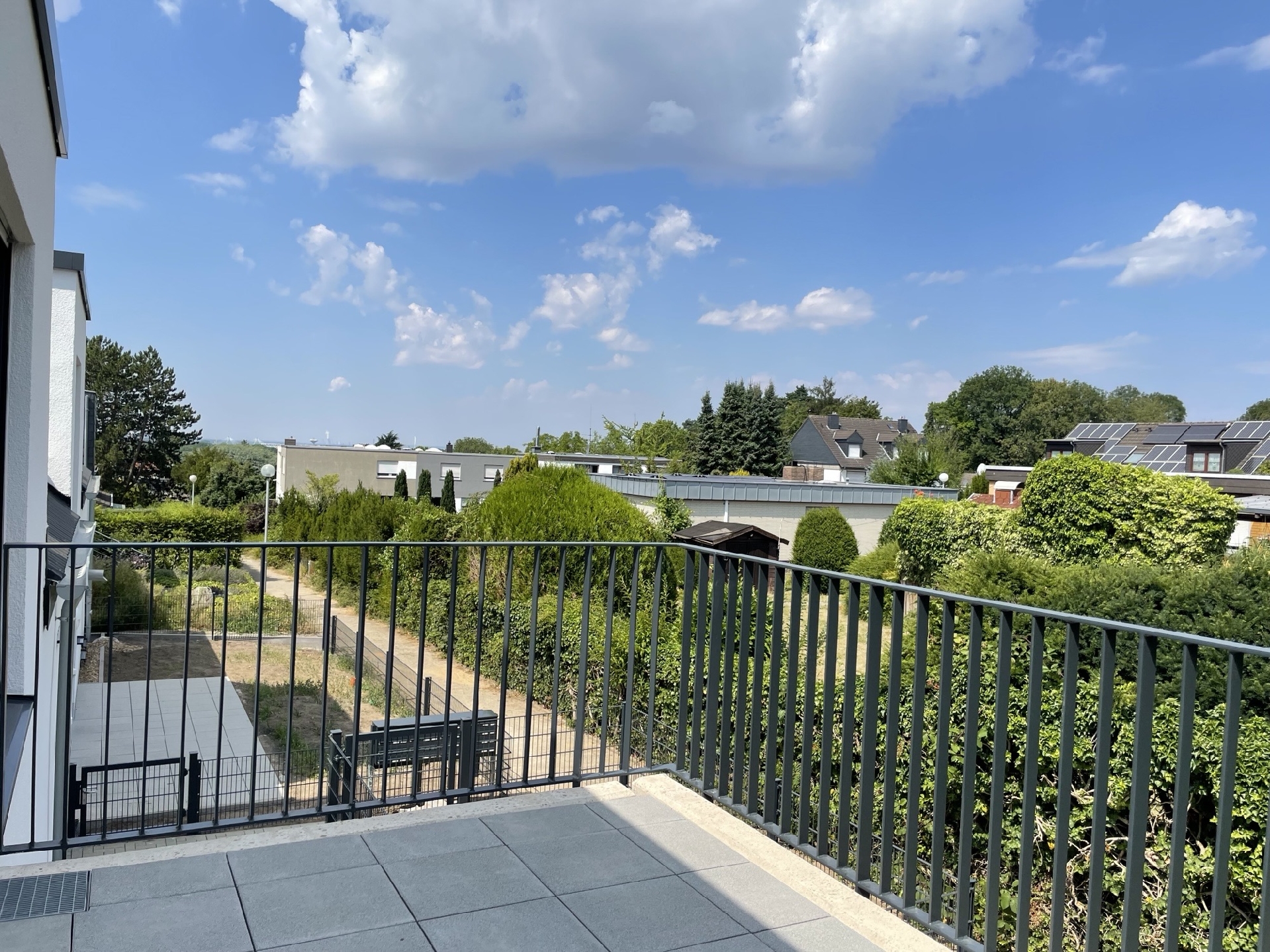 Balkon mit westlicher Ausrichtung